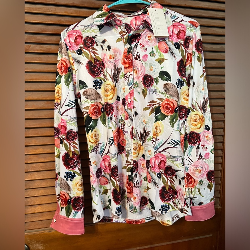 NWT ranch dressn shirt size XS